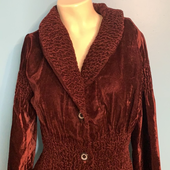 Renee Lauren velvet jacket - Picture 1 of 8